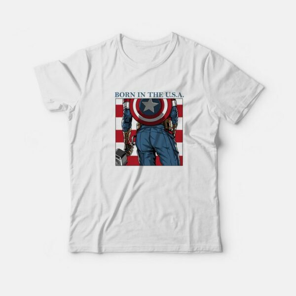 Captain America – Born In The U.S.A T-Shirt