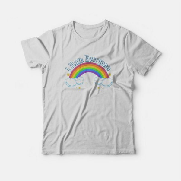 Care Bears Rainbow I Hate Everyone T-Shirt