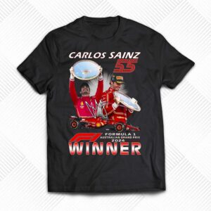 Carlos Sains 55 Formula 1 Australian Grand Prix 2024 Winner T-shirt