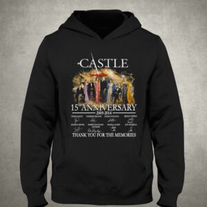 Castle 15th Anniversary 2009-2014 Thank You For The Memories T-shirt 2 Castle 15th Anniversary 2009 2014 Thank You For The Memories T shirt 3