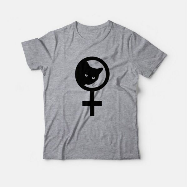 Cat Feminist Symbols Feminist T-Shirt