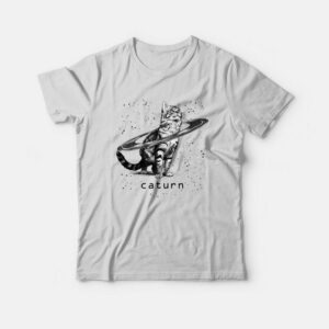 Caturn Saturn Vintage T-Shirt