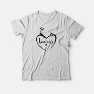 Charlie Mackesy Love Wins T-shirt Charlie Mackesy Love Wins T-shirt