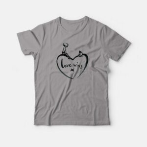 Charlie Mackesy Love Wins T shirt 3