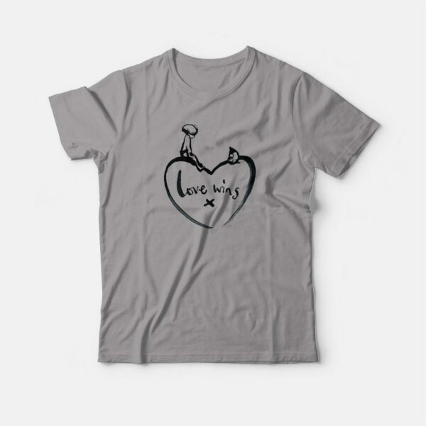 Charlie Mackesy Love Wins T-shirt