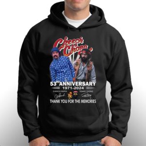 Cheech Chong 53rd Anniversary 1971 – 2024 Thank You For The Memories T-shirt 2 Cheech Chong 53rd Anniversary 1971 2024 Thank You For The Memories T shirt 3