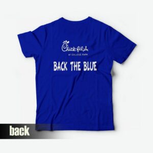 Chick Fil a Back the Blue T-Shirt Chick Fil a Back the Blue T-Shirt