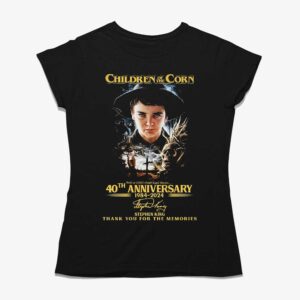 Children Of The Corn 40th Anniversary 1984-2024 Stephen King Thank You For The Memories T-shirt