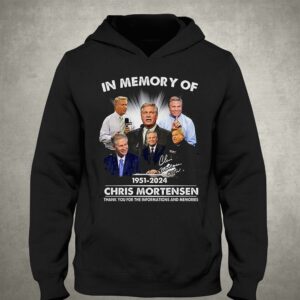 Chris Mortensen In Memory Of 1951-2024 Thank You For The Informations And Memories T-shirt 2 Chris Mortensen In Memory Of 1951 2024 Thank You For The Informations And Memories T shirt 3