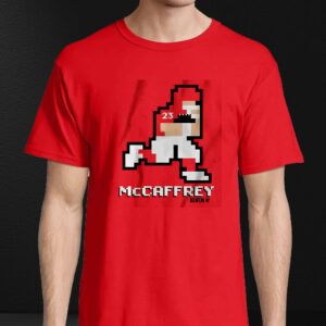 Christian Mccaffrey 8-bit Shirt 3 Christian Mccaffrey 8 bit Shirt 4