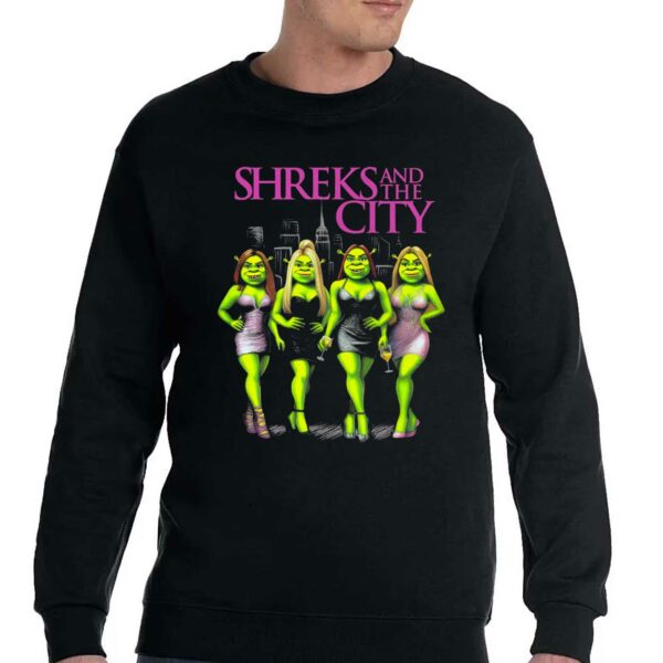 Cinesthetic Shreks And The City Shirt