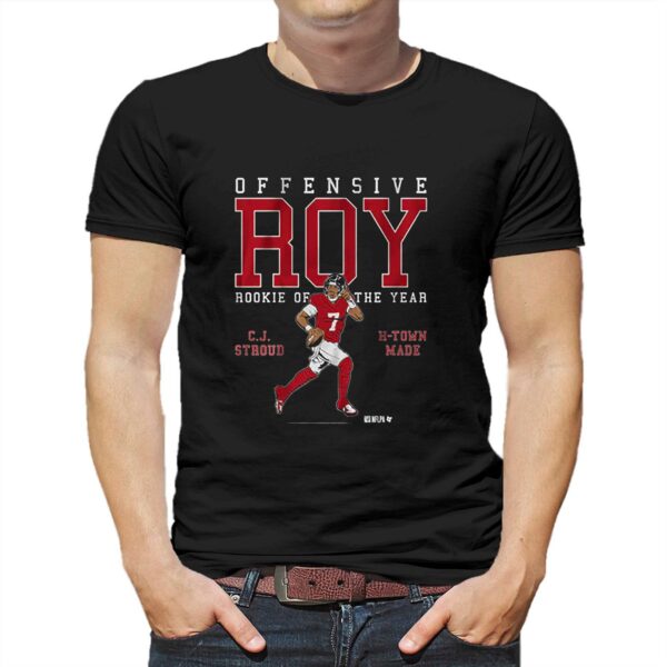Cj Stroud Offensive Roy Rookie Of The Year Shirt