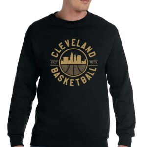 Cleveland Basketball Seal T-shirt 3 Cleveland Basketball Seal T shirt 4