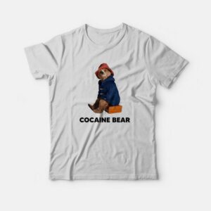 Cocaine Bear Paddington Bear Funny T-Shirt