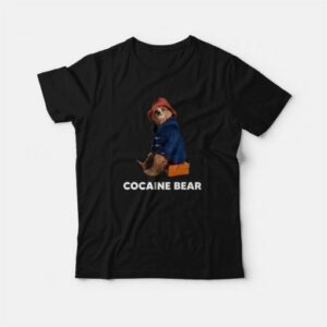 Cocaine Bear Paddington Bear Funny T Shirt 3