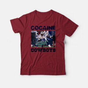 Cocaine Dallas Cowboys T shirt 3