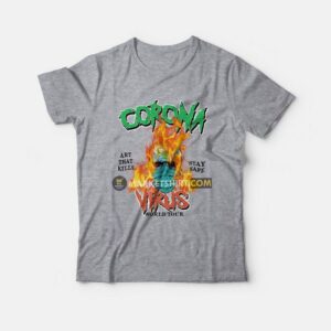 Corona Virus World Tour T Shirt 3