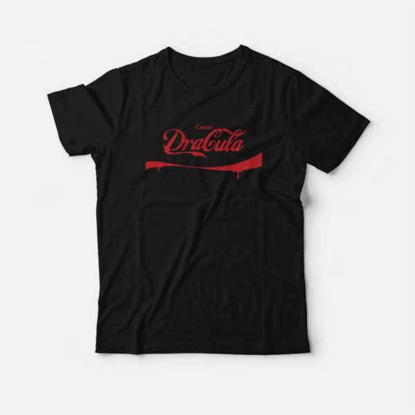Count Dracula Parody Coke T-Shirt