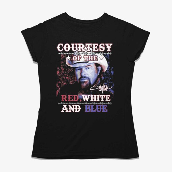 Courtesy Of The Red White And Blue Toby Keith T-shirt