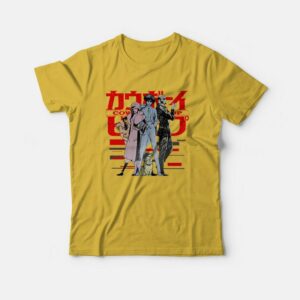 Cowboy Bebop Group Anime T-Shirt 2 Cowboy Bebop Group Anime T Shirt 3