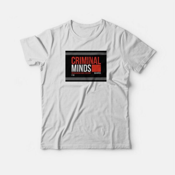 Criminal Minds BAU Quantico Trend T-shirt