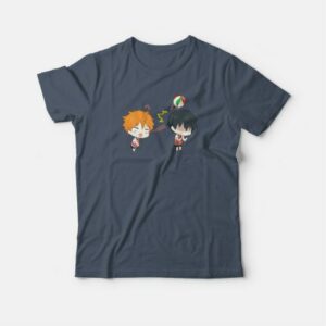 Cute Kageyama and Hinata Shouyou Chibi T shirt 4
