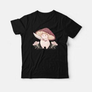 Cute Mushroom With a Knife T-Shirt