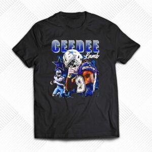 Dallas Cowboys Ceedee Lamb Picture Collage Shirt