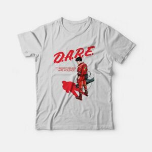 Dare Akira Resist Drugs and Violence T-Shirt Dare Akira Resist Drugs and Violence T-Shirt