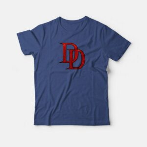 Daredevil Logo The Red T-shirt 1 Daredevil Logo The Red T shirt 2
