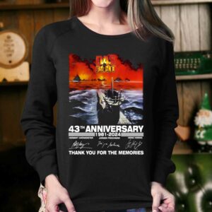 Das Boot 43th Anniversary 1981-2024 Thank You For The Memories T-shirt 3 Das Boot 43th Anniversary 1981 2024 Thank You For The Memories T shirt 4