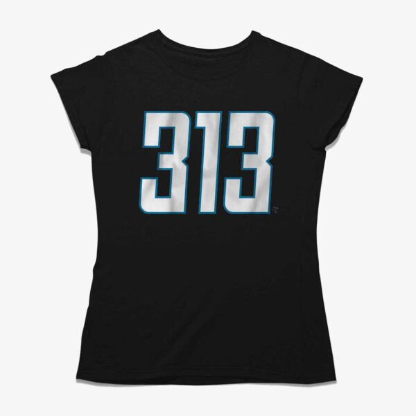 Detroit Football 313 Shirt