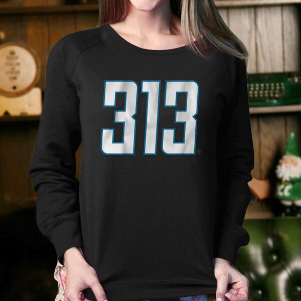 Detroit Football 313 Shirt