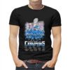 Detroit Lions Super Bowl Lviii 2024 Champions Signatures T-shirt