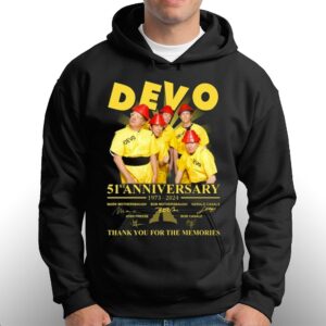 Devo Band 51st Anniversary 1973-2024 Thank You For The Memories T-shirt 2 Devo Band 51st Anniversary 1973 2024 Thank You For The Memories T shirt 3