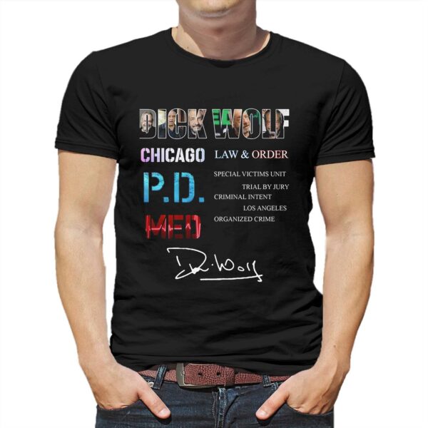 Dick Wolf Chicago Law &amp Order Pdmed Shirt
