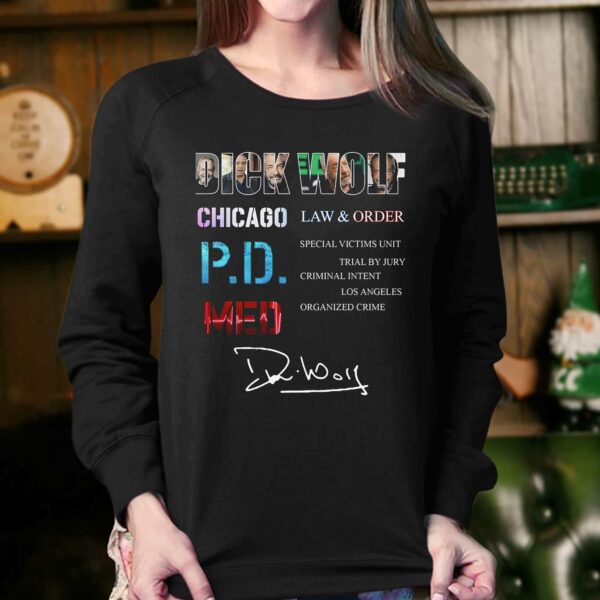 Dick Wolf Chicago Law &amp Order Pdmed Shirt