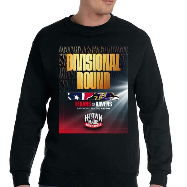 Divisional Round Texas Vs Ravens Saturday Jan 20 T-shirt