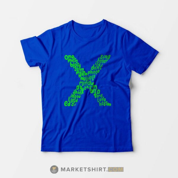 Ed Sheeran X T-Shirt For Man’s And Women’s