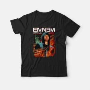 Eminem Rapper Album Cover Band Tour T-Shirt 1 Eminem Rapper Album Cover Band Tour T Shirt 2