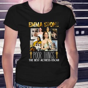 Emma Stone Poor Things The Best Actress Oscar T-shirt