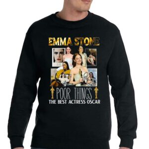Emma Stone Poor Things The Best Actress Oscar T-shirt 3 Emma Stone Poor Things The Best Actress Oscar T shirt 4