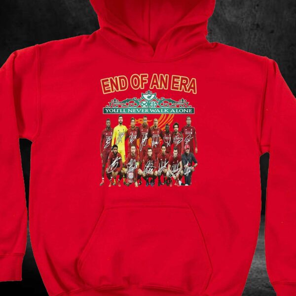 End Of An Era Youll Never Walk Alone Liverpool Fc T-shirt