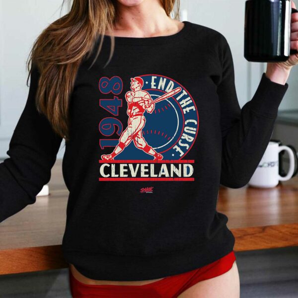 End The Curse T-shirt For Cleveland Baseball Fans