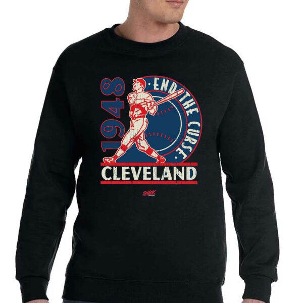 End The Curse T-shirt For Cleveland Baseball Fans