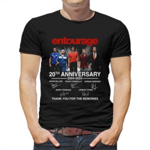 Entourage 20th Anniversary 2004-2024 Thank You For The Memories T-shirt Entourage 20th Anniversary 2004-2024 Thank You For The Memories T-shirt