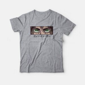 Eren Yeager Eyes Attack On Titan T Shirt 3