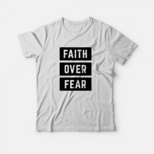 Faith Over Fear Box Logo T-shirt Faith Over Fear Box Logo T-shirt