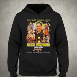 Farewell To Manga Icon Akira Toriyama 1955 2024 Thank You For The Memories T shirt 3