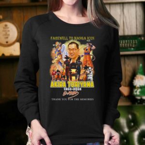 Farewell To Manga Icon Akira Toriyama 1955 2024 Thank You For The Memories T shirt 4
